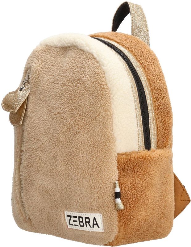 Zebra Trends - Girls Teddy - Rugzak - Beige - Schooltas Kind
