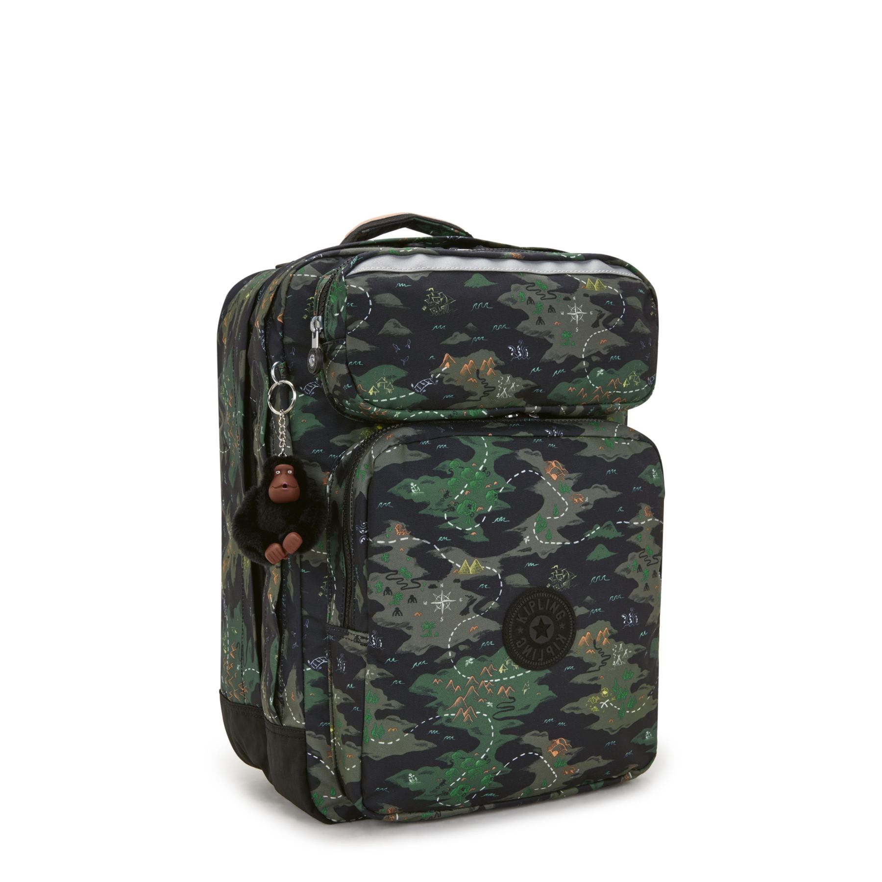 SCOTTY Grand Sac à Dos avec Housse pour Ordinateur Portable - Camo Treasure