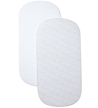 SHNUGGLE Str?klagen - 2-pak - 120x60 cm - Air Cot - Gr?/Hvid m.