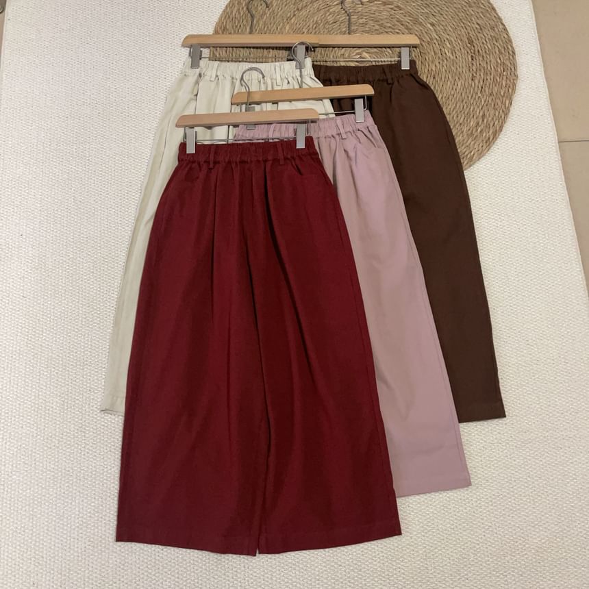 Kawaii Fairyland - Effen culottes met elastische taille