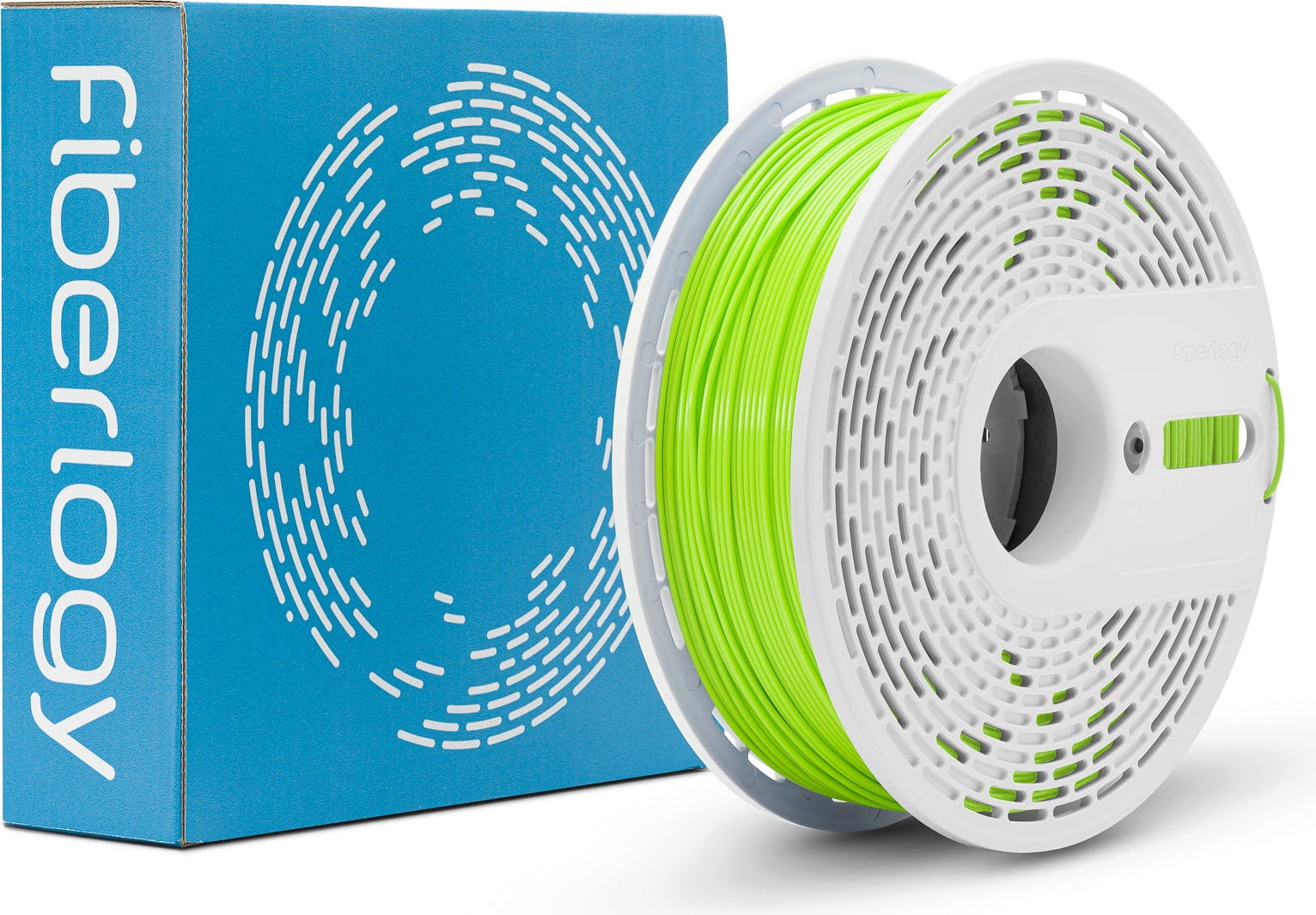 Fiberlogy  Impact PLA Light Green, 1,75 mm / 850 g    Resistentes PLA mit verbesserten Eigenschaften in Grün