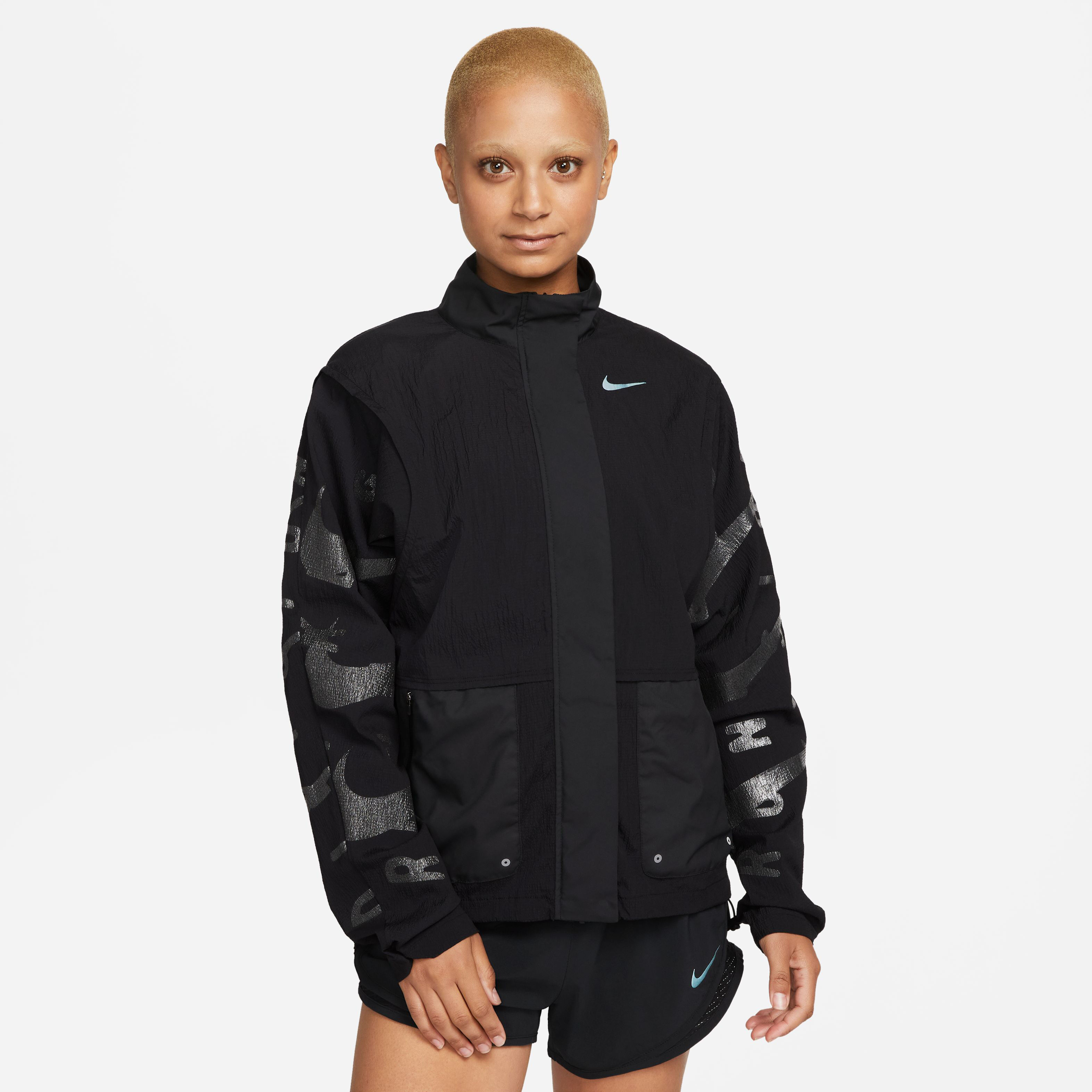 Nike TF Run Division Veste Running Femmes - Noir