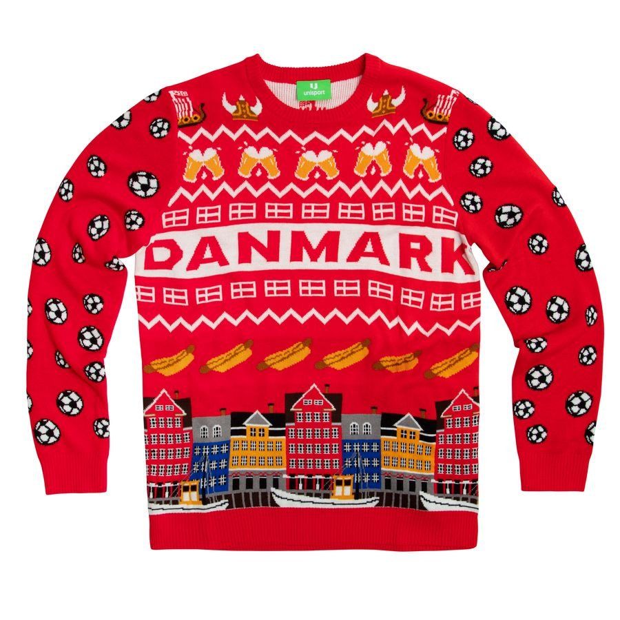 Danemark Pull de Noël - Rouge