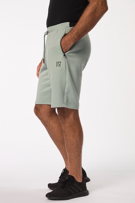 JAY-PI Sporthose, Fitness, Sweat-Bermuda, Elastikbund, Zipptaschen