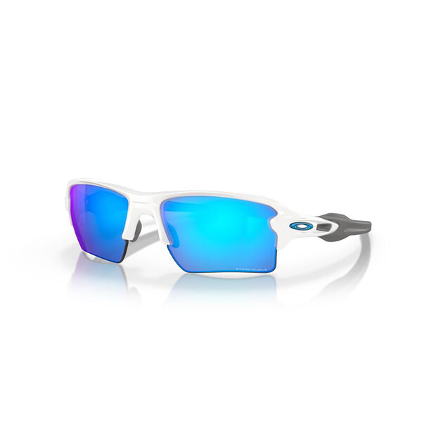 Oakley - Lunettes de soleil Flak® 2.0 XL Team Colors verres Prizm Blanc / Bleu