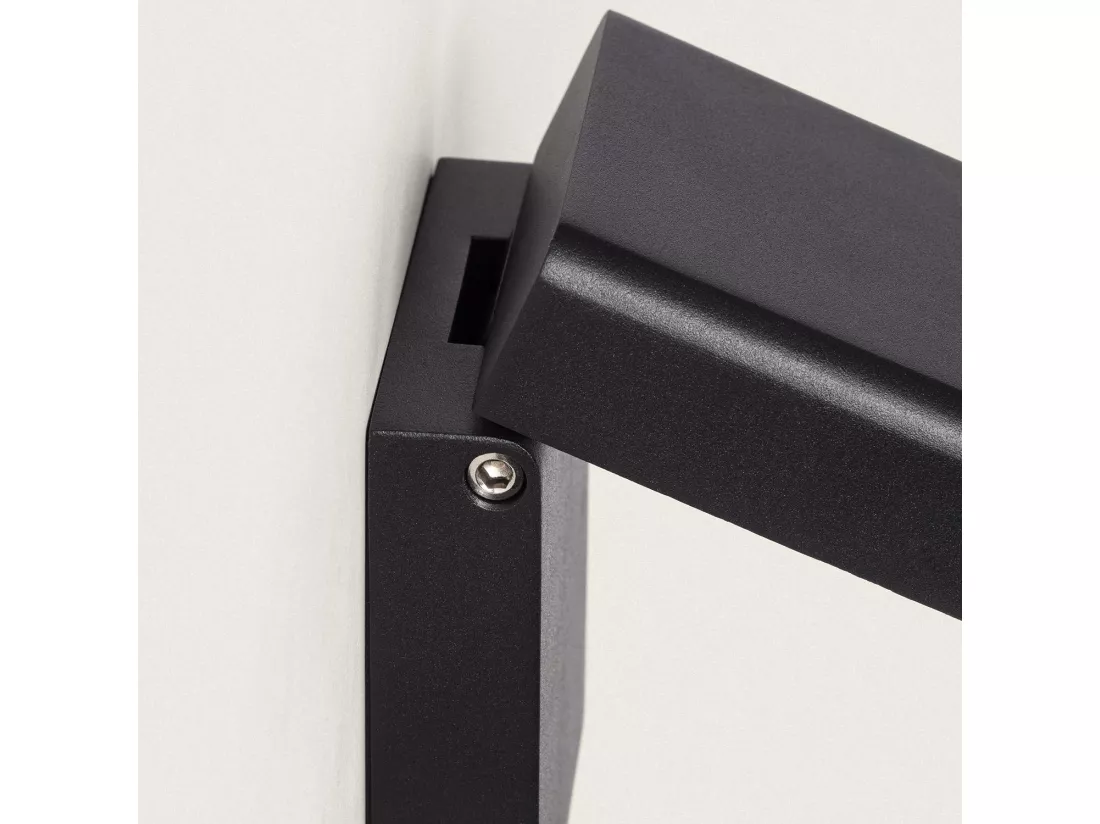Applique Murale Extérieure Aluminium Mully Noir