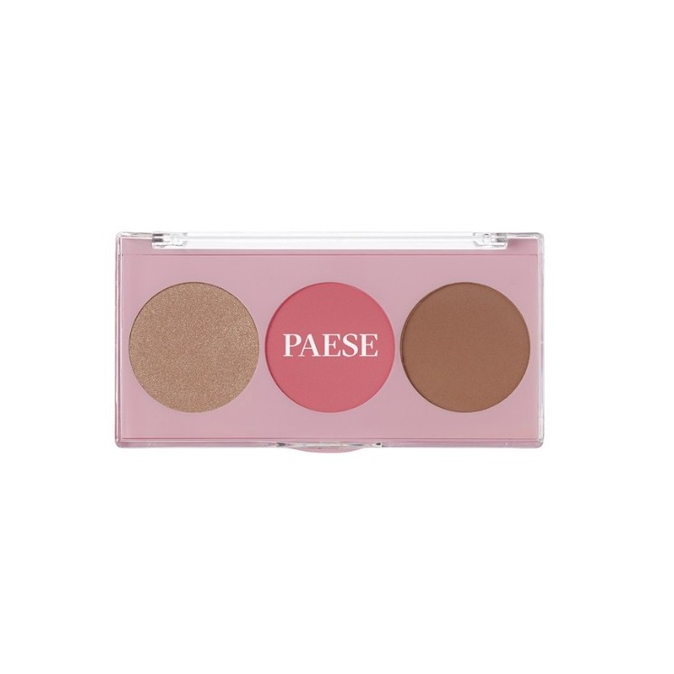 Paese Limited Edition Contouring Palette Highlighter + Rouge + Bronzer 9 g