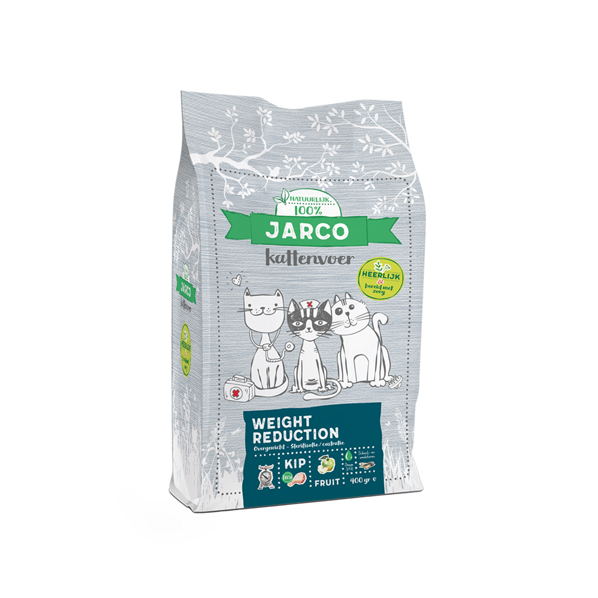 Jarco Natural Cat Weight Reduction - Kattenvoer
