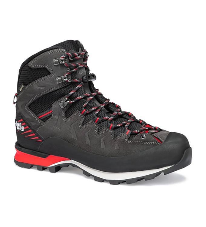Hanwag Makra Pro GTX H100500 Asphalt-Red