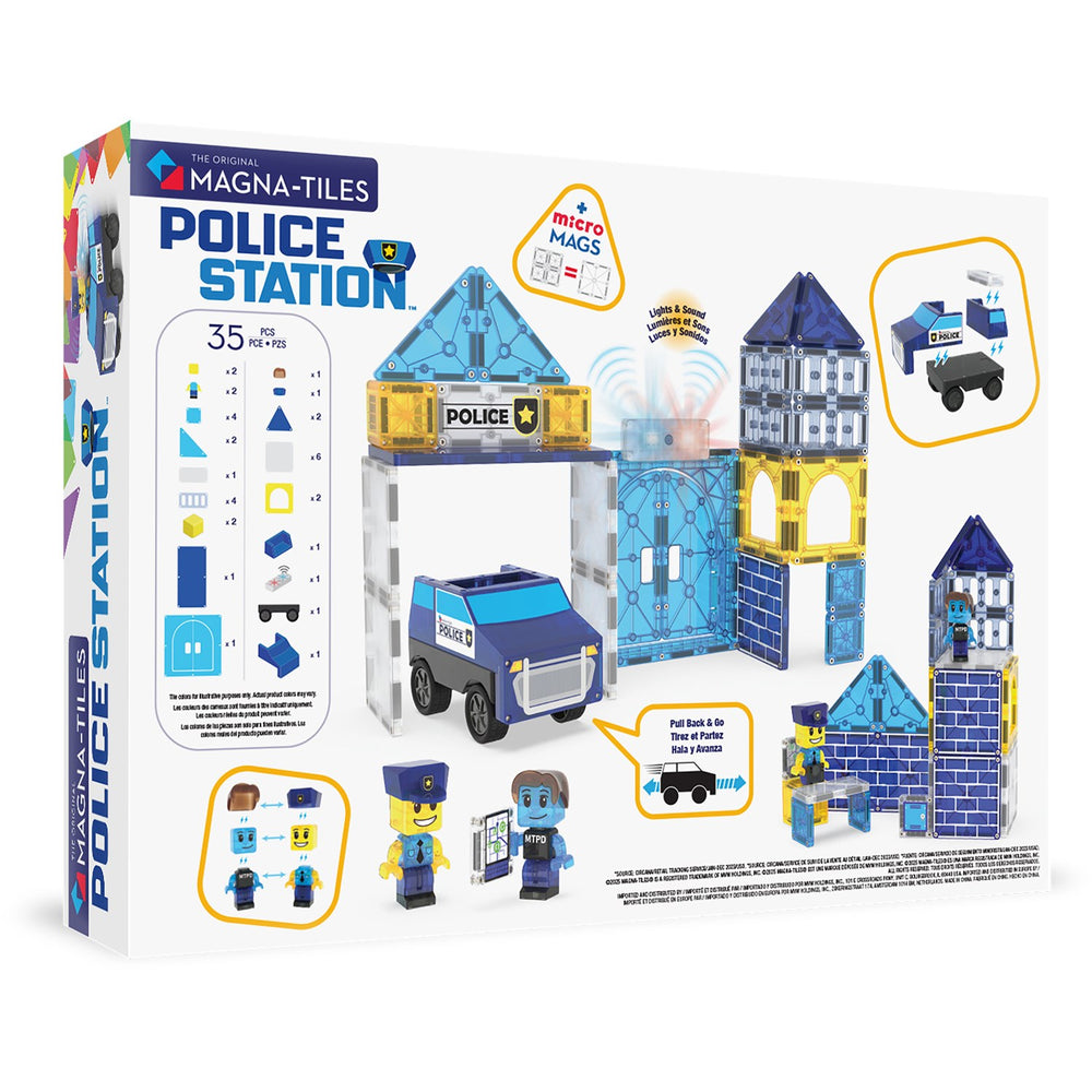Køb Magna-Tiles® Police Station 35 Pcs