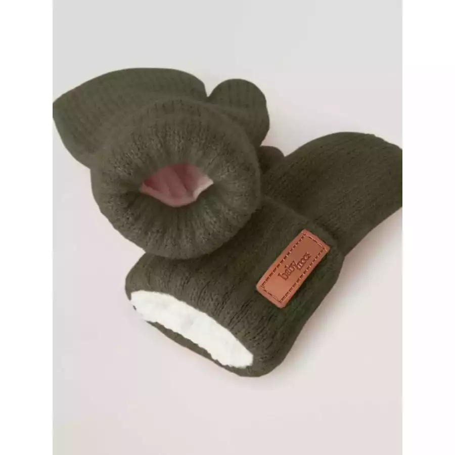BabyMocs Handschuhe Vegan khaki