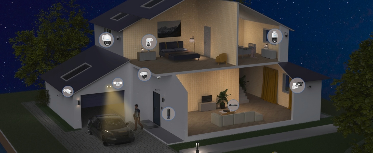 Reolink Überwachungskamera »P437 PoE Cam« Aussenbereich