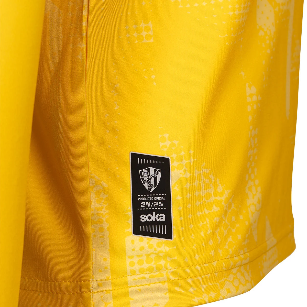T-Shirt Soka Sociedad Deportiva Huesca Quarto Equipamento Guarda-redes 2024-2025 Criança