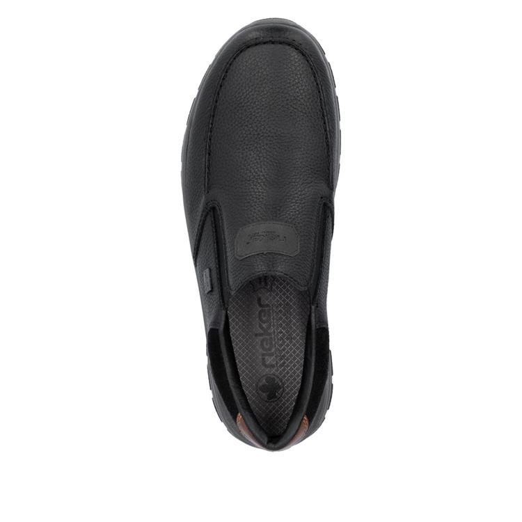 Rieker 03651 schwarz/schwarz/schwarz/toffee