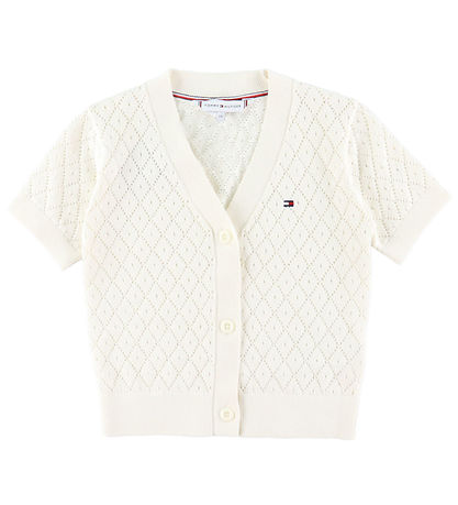 Tommy Hilfiger Cardigan - Häkeln - Ivory Petal