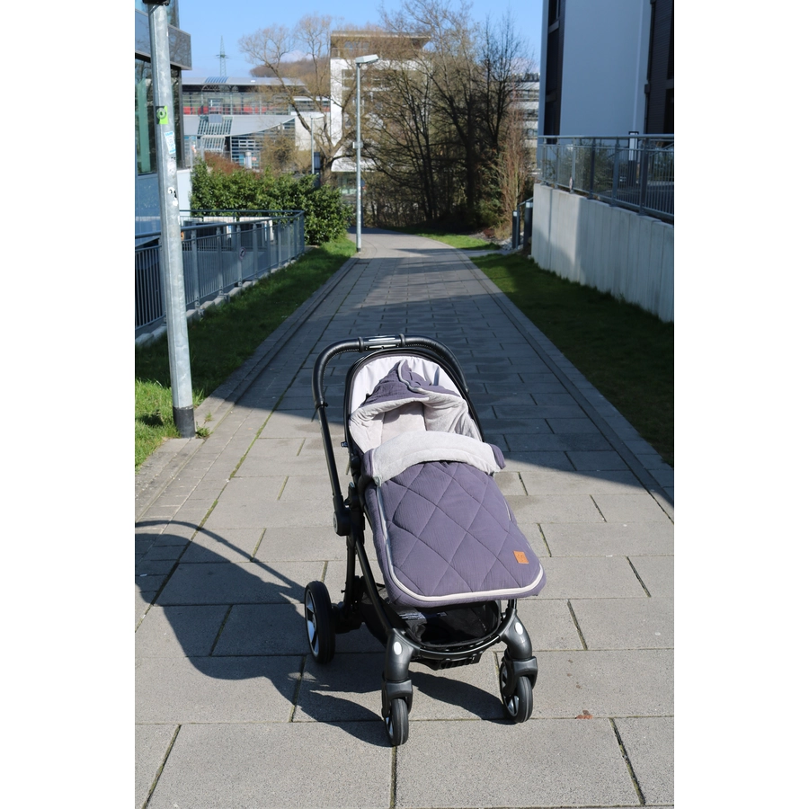 KAISER Sommer Fußsack anthracite