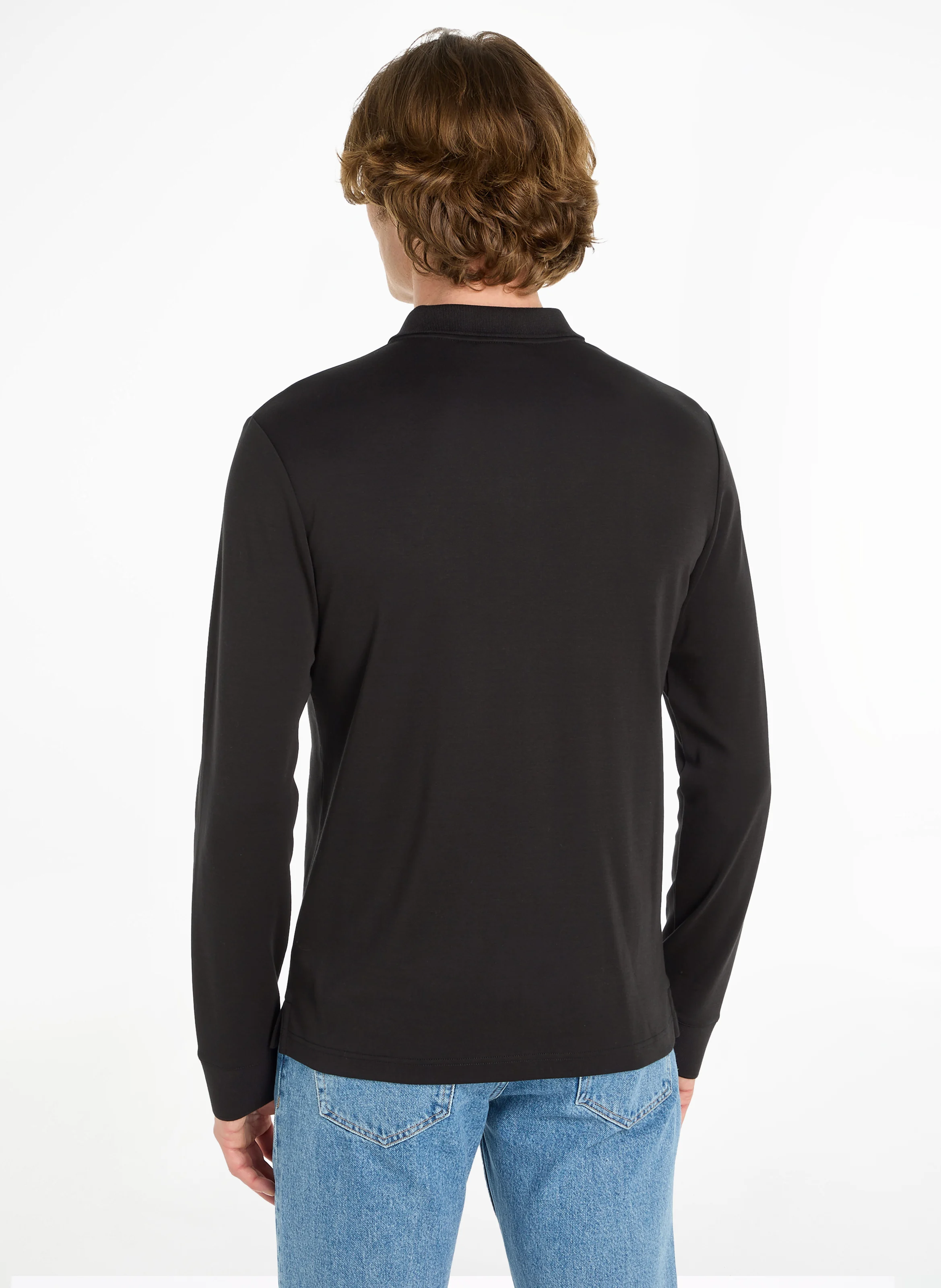 Polo regular-fit en coton | Gris