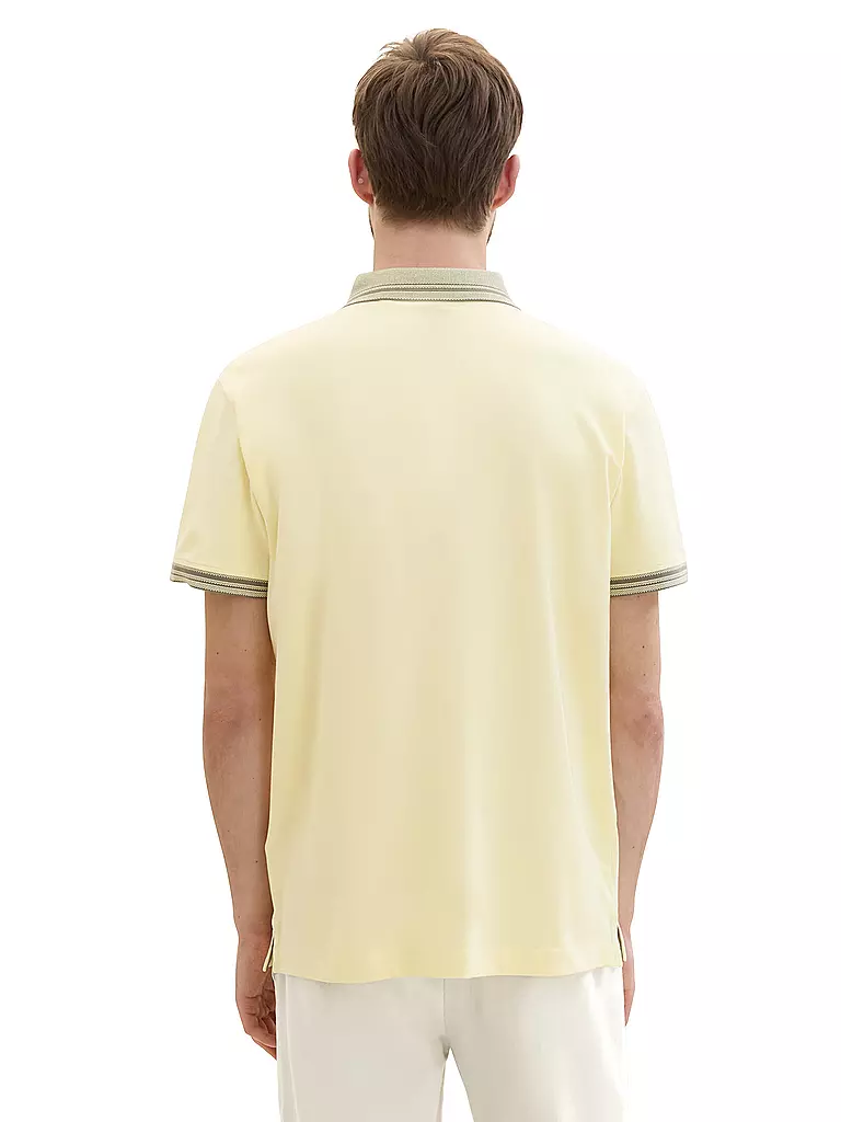 TOM TAILOR Poloshirt  gelb