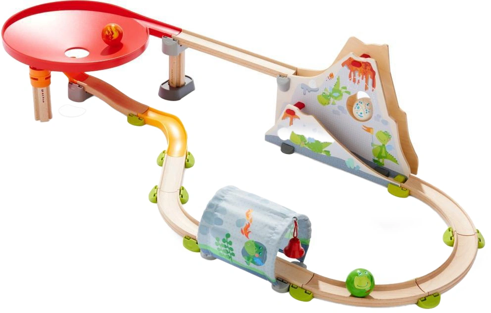 Kugelbahn KULLERBÜ – DRACHENLAND 32-teilig