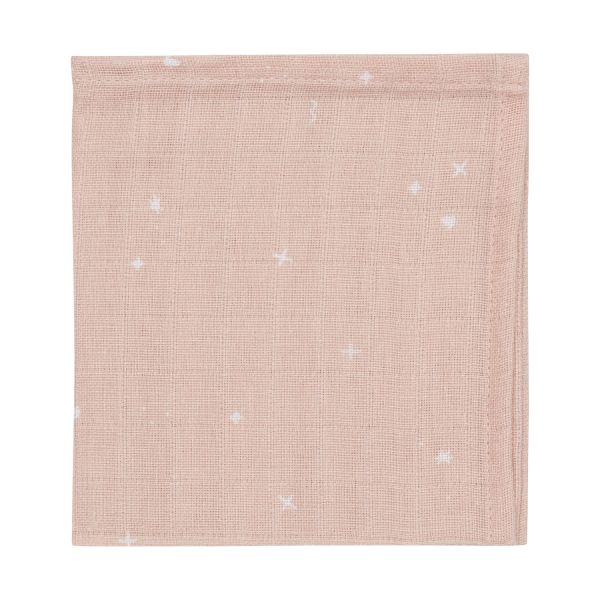 Jollein Twinkling Monddoekje - 3 Pack - 31 x 31 cm - Hydrofiel - Sea Green