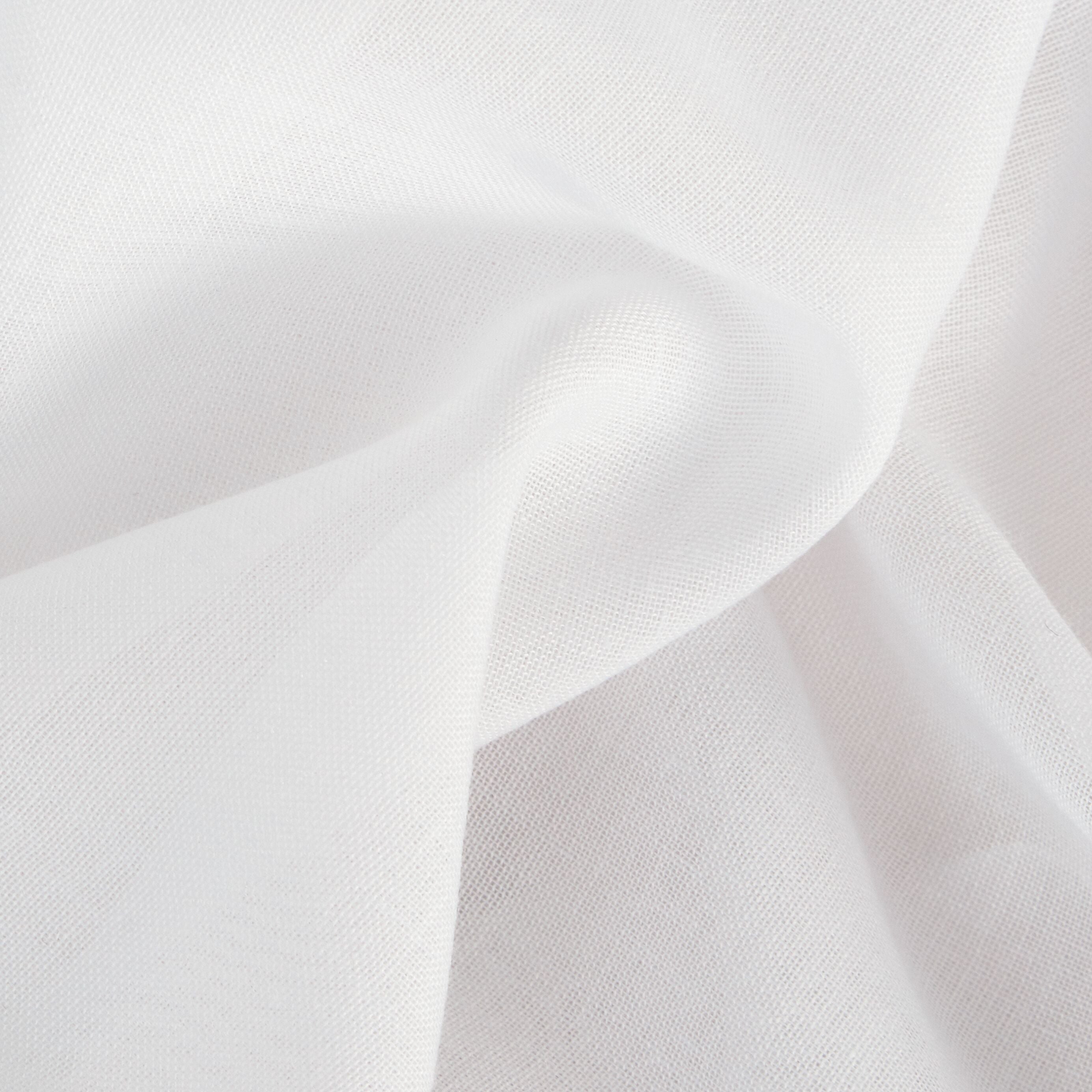 BAMBU Fertigvorhang Tag - Weiss / B: 150.0 cm x H: 260.0 cm