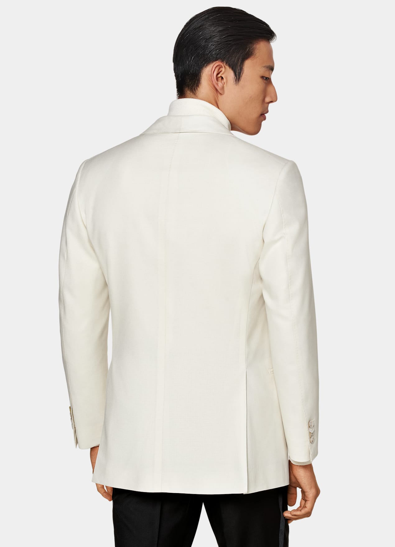 Veste de smoking Washington coupe Tailored blanc cassé