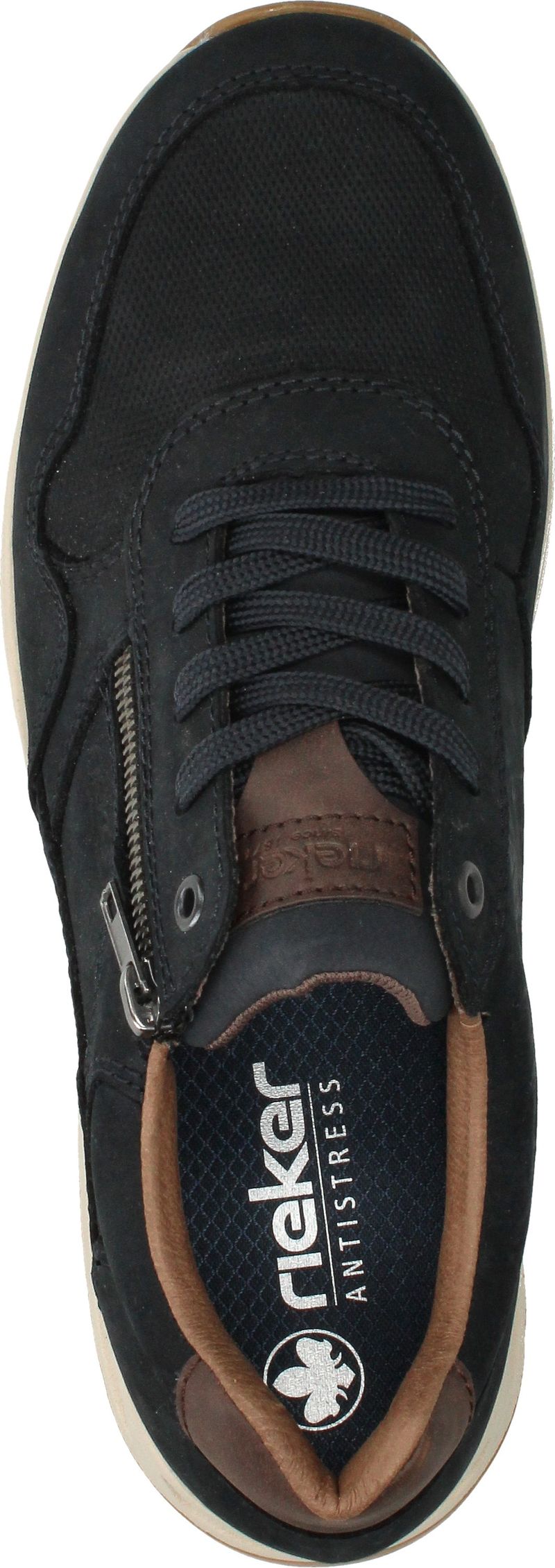 Rieker Sneakers Blauw Heren