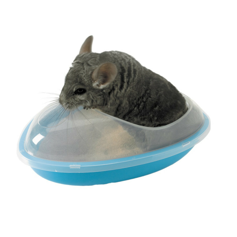 Bain en plastique pour chinchilla 26 cm