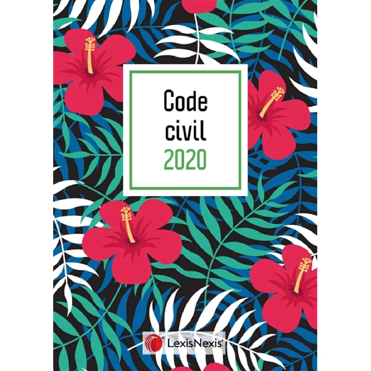 Code civil 2020 : jaquette hibiscus · Occasion