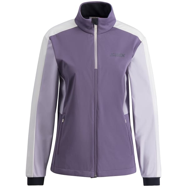 Veste ski de fond SWIX CROSS JACKET W DUSTY PURPLE / LIGHT PURPLE