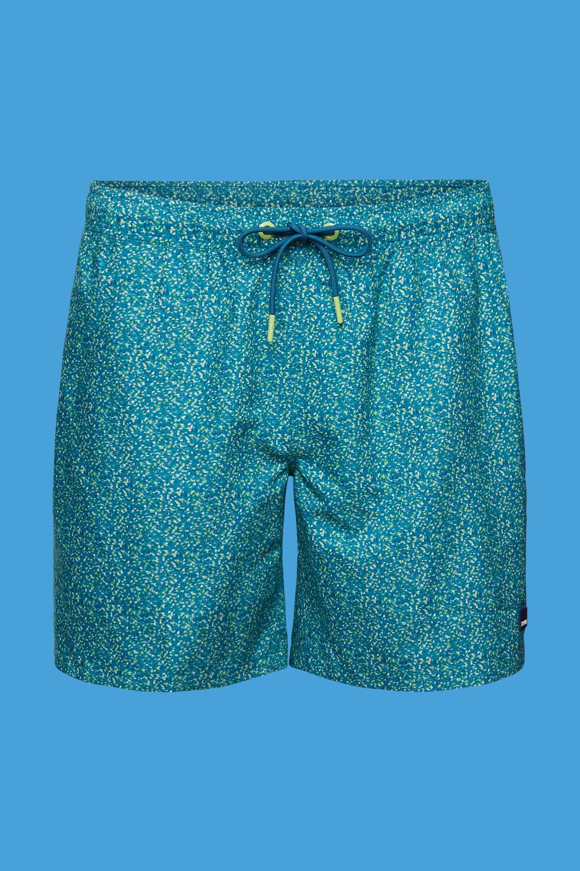 Short de bain à motif all-over