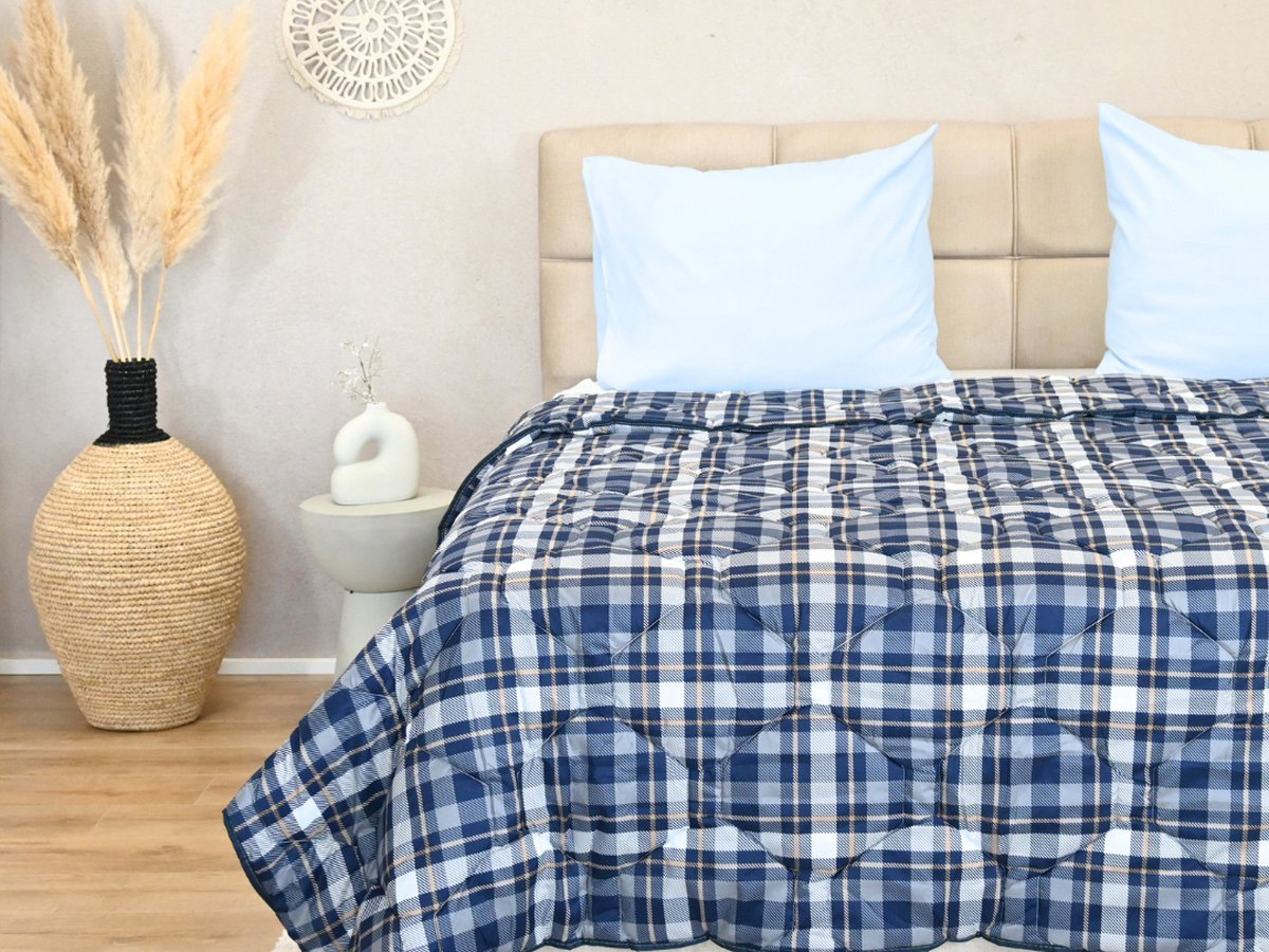HappyBed Tartan All year dekbed -  160x220 cm
