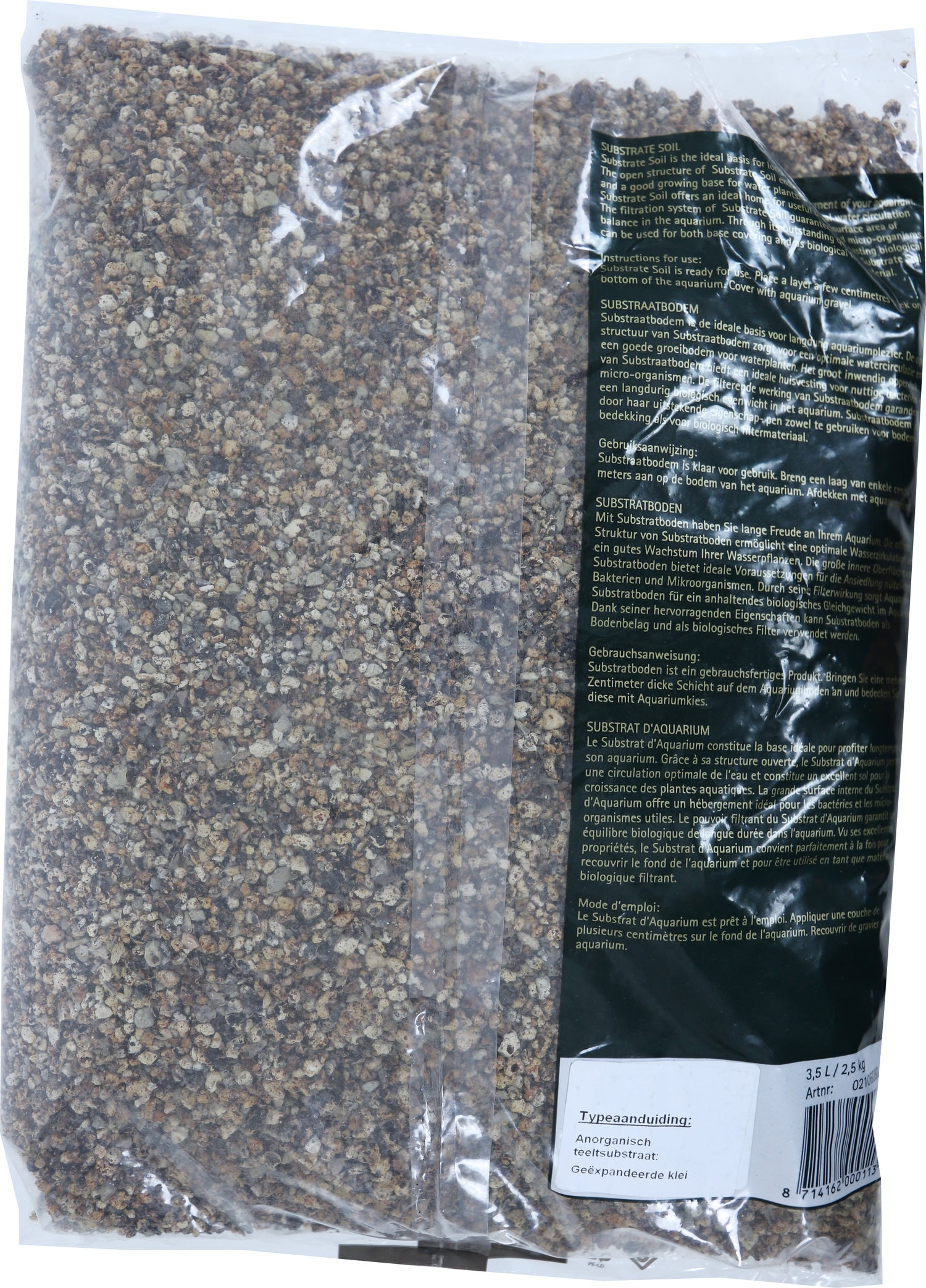 Boon aquarium bodemsubstraat naturel 3,5 L