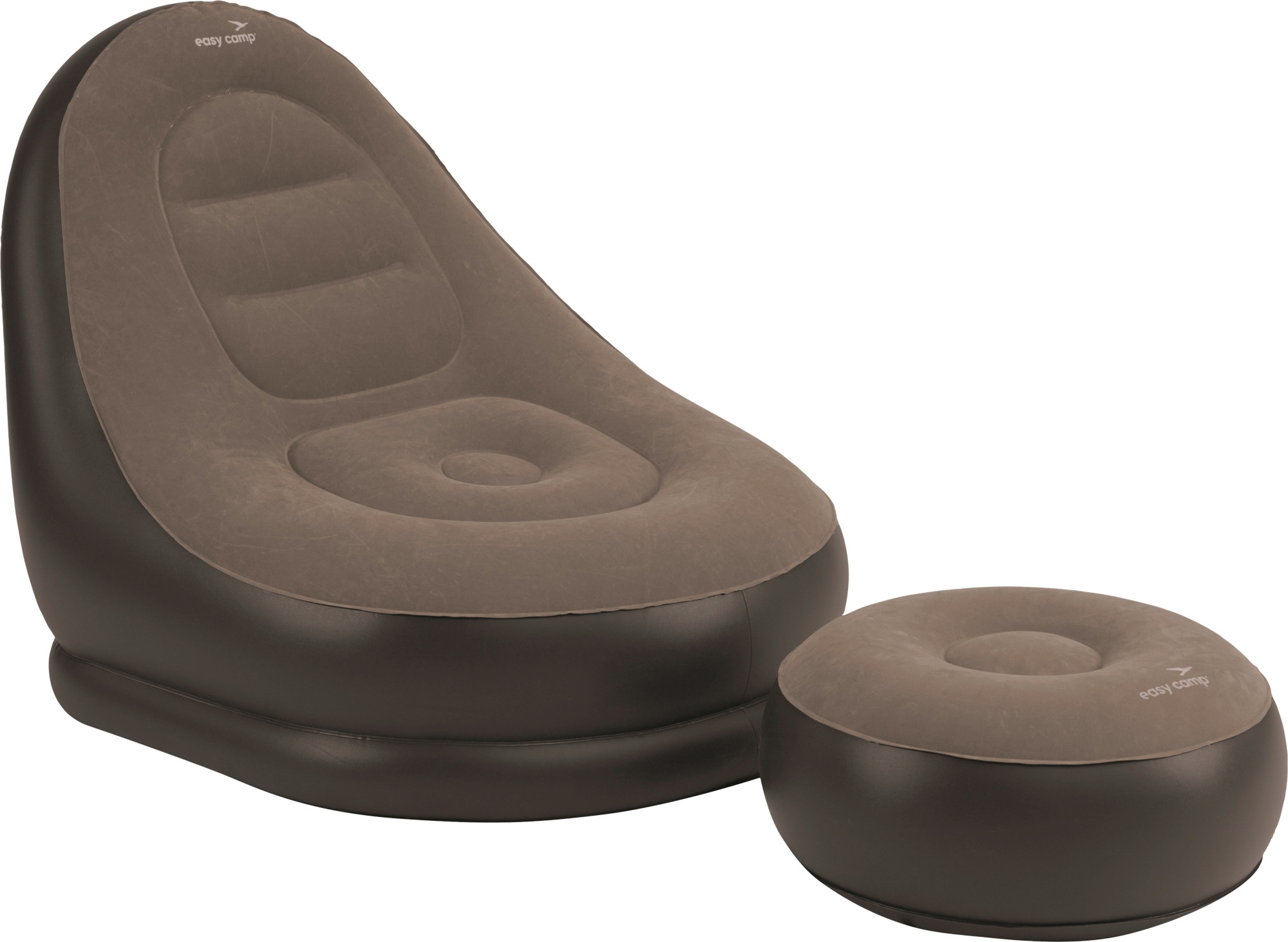 Outwell aufblasbarer Sessel mit Fußablage Maple Lounge Set 2 teilig