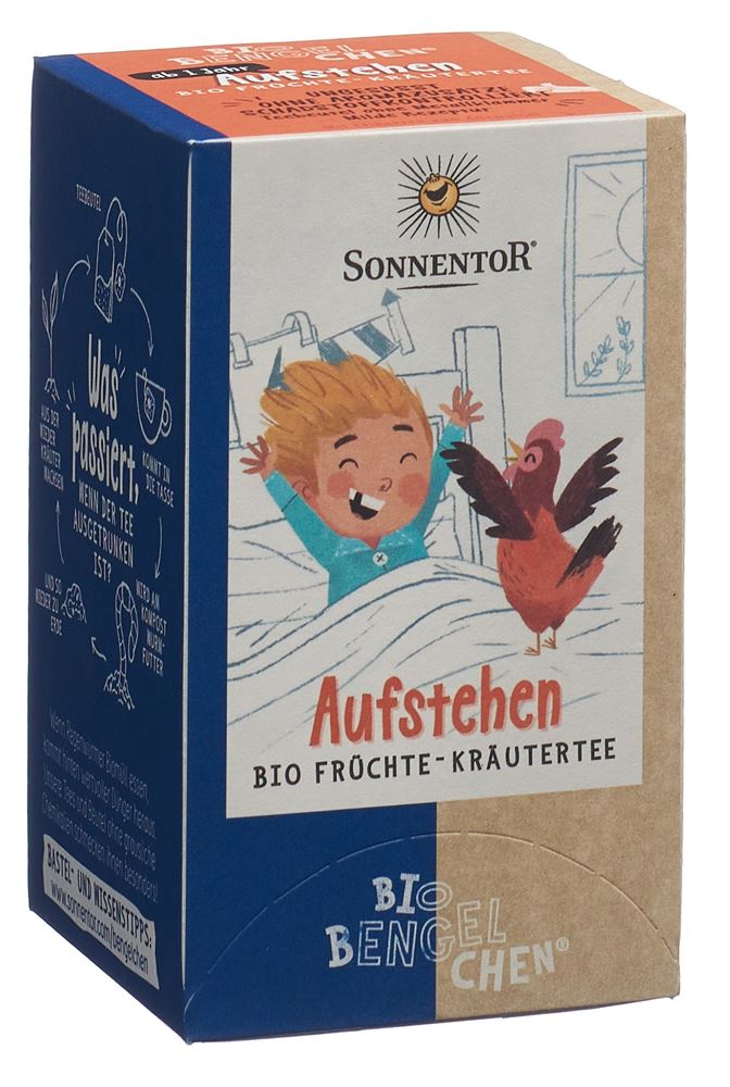 SONNENTOR Bengelchen Aufstehen Tees BIO Btl 18 Stk