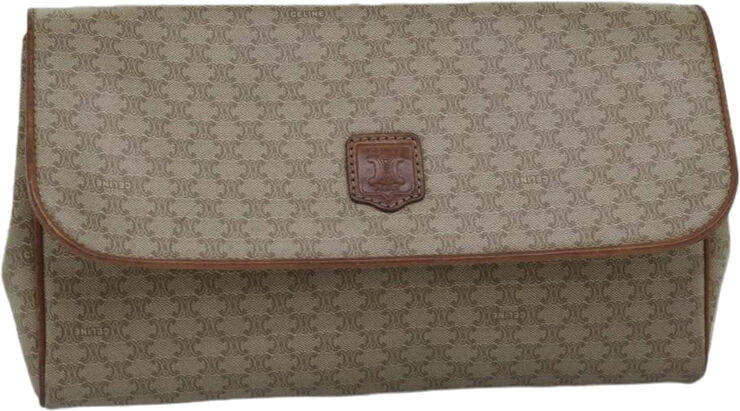 Celine Vintage Celine Clutch Beige