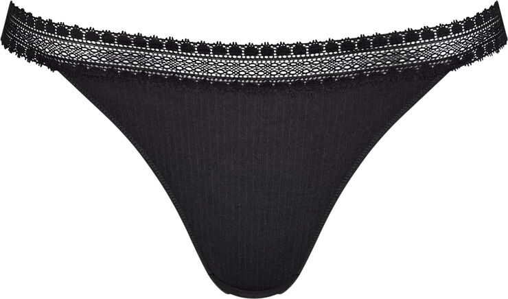 Sloggi sloggi GO Ribbed R Tanga C2P Black