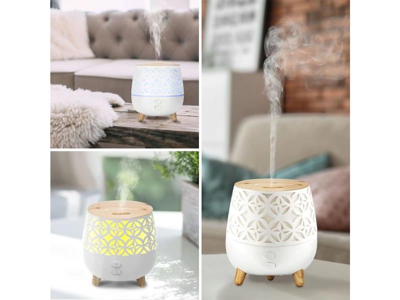 Rio Aromavernebler Talia 15 m² Aroma-Diffusor, Luftbefeuchter und Nachtlicht