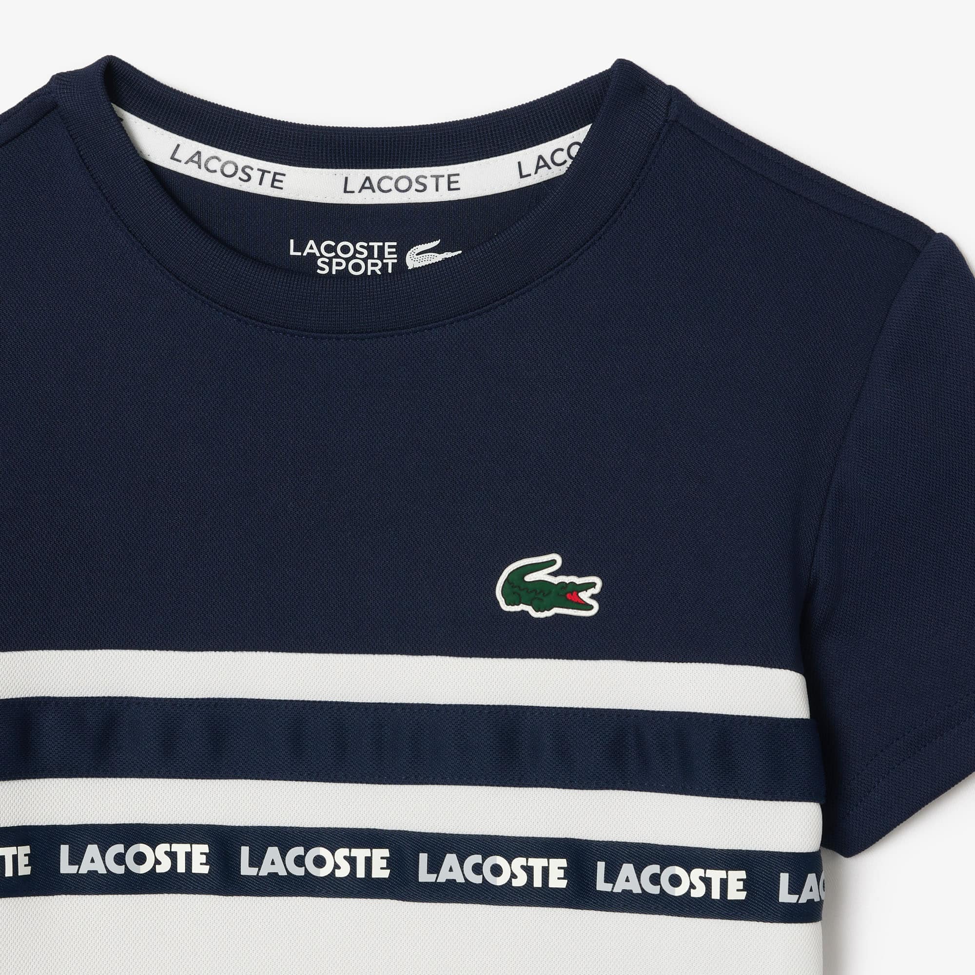 T-shirt Tennis en piqué Ultra-Dry T-Shirts & Chemises - Blanc - Lacoste - Garçon