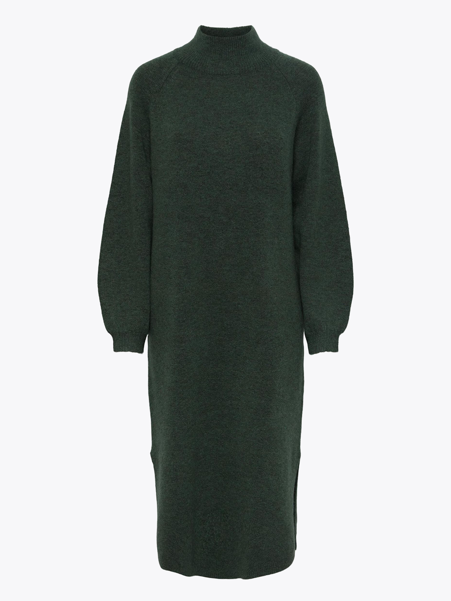 Balis Long Sleeve Funnel Knit Dress