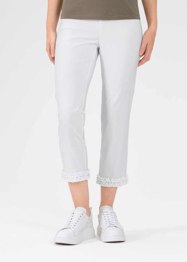 Stehmann 7/8-Hose  mit Rüschen