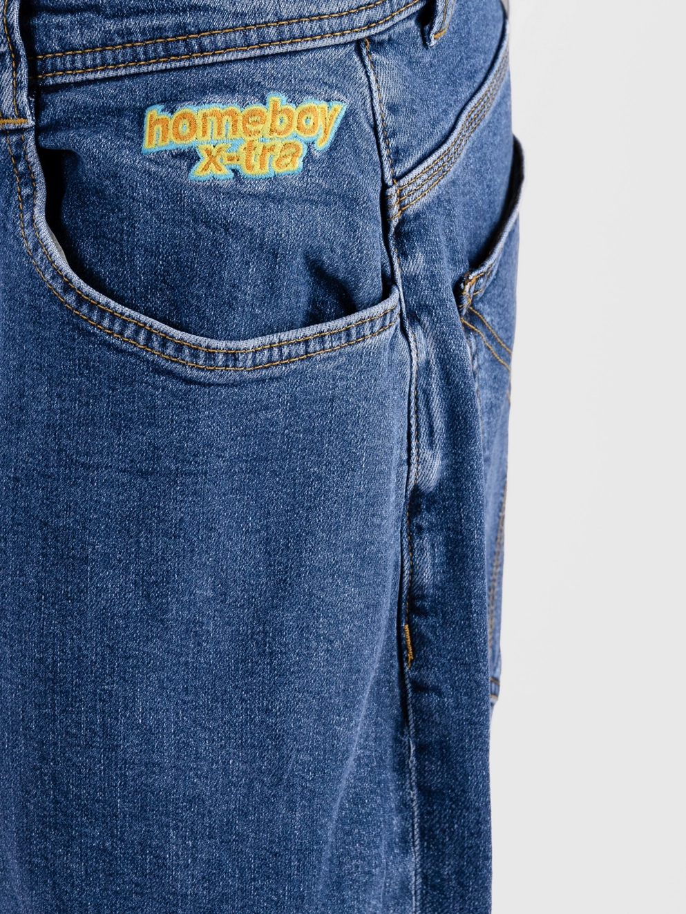 Homeboy X-Tra BAGGY Denim Jeans washed blue