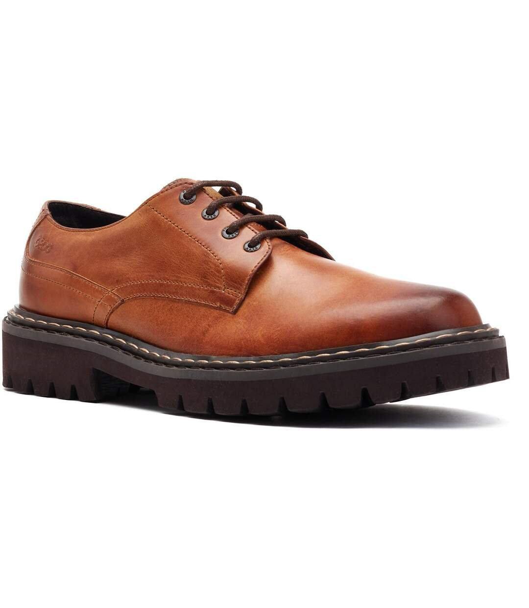 Base London - Derbies WICK - Homme (Marron clair) - UTFS9442