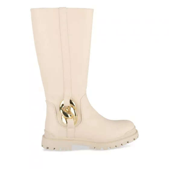 Bottes BEIGE LOVELY SKULL