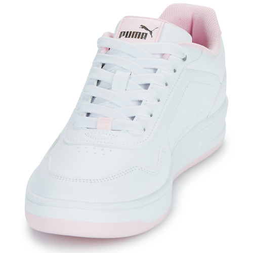 Puma - COURT CLASSIC - Blanc / Rose