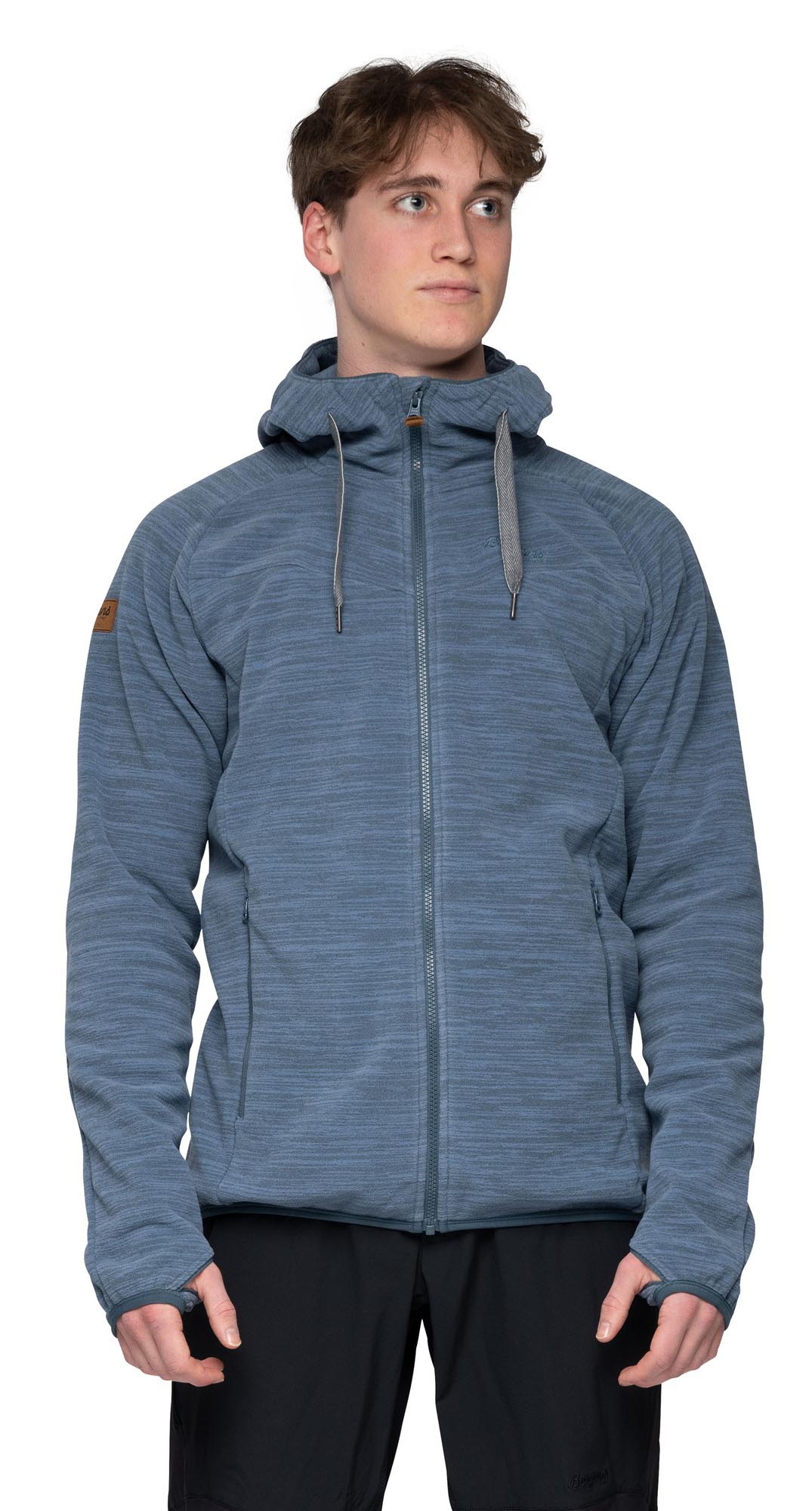 Hareid Fleece Jacket Herre Orion Blue