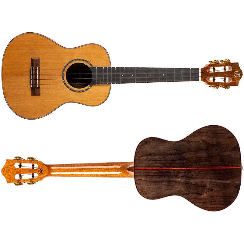 Flight Princess Series Diana Tenor elektrisch-akoestische tenor ukelele met gigbag
