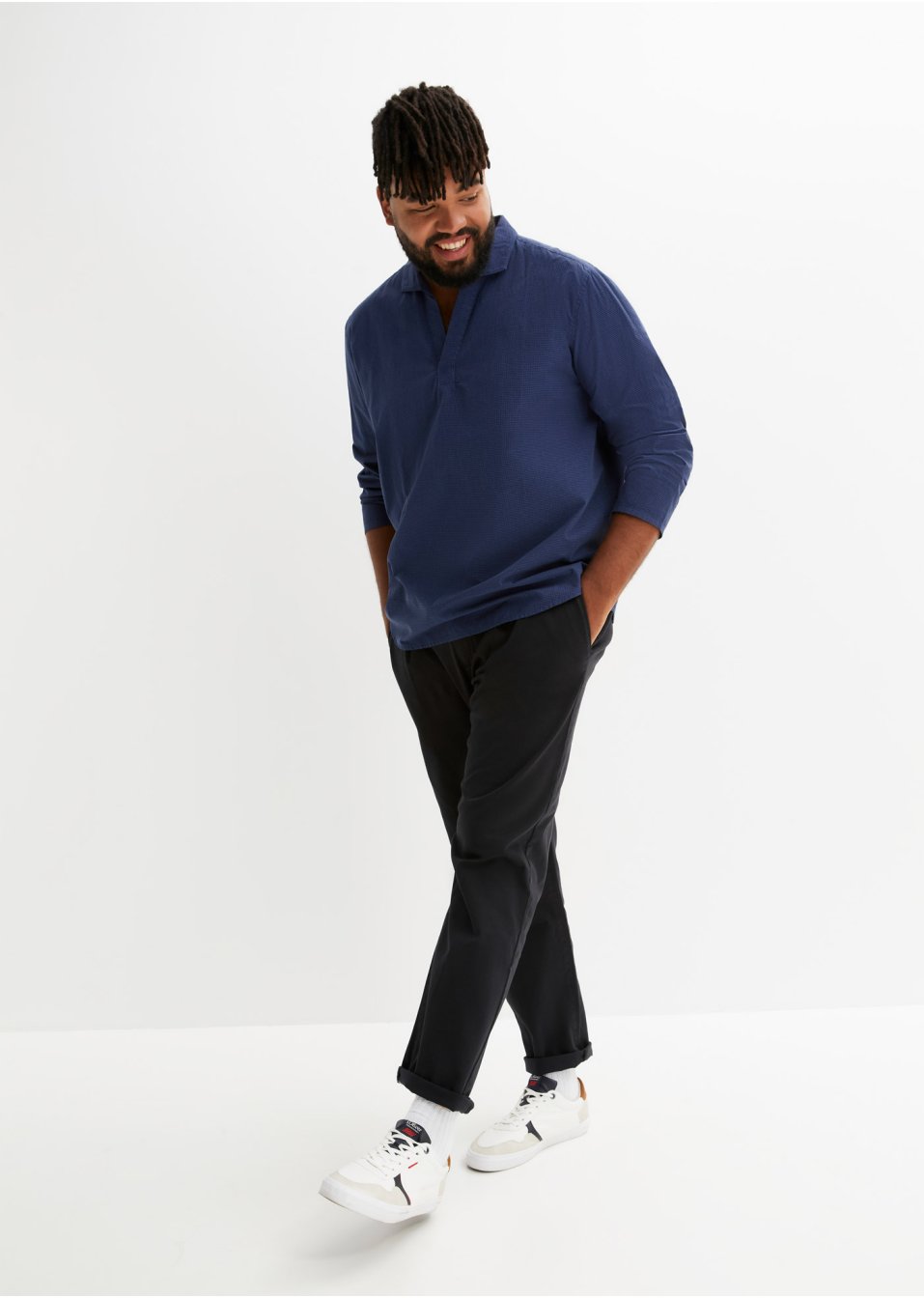 Chemise manches longues en coton