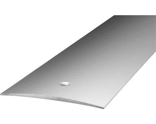Aluminium overgangsprofiel, zilver, geperforeerd, 50 x 1000 mm