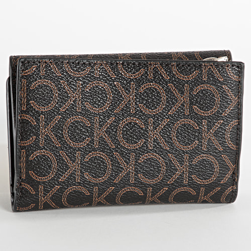 Portefeuille Femme CK Must Trifold 9559 Marron